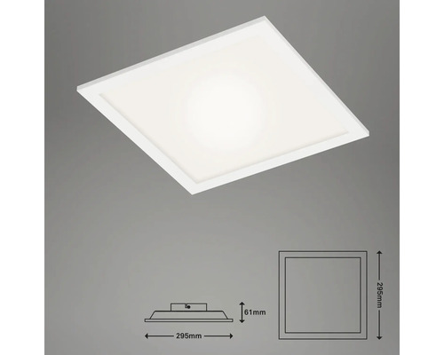 Plafonieră LED pătrată cu dimensiuni