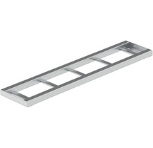 Cadru metalic cu decupaje rectangulare pentru instalare