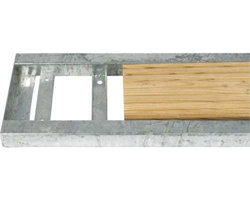 Cadru metalic cu placă de lemn