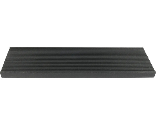 Muchie de treaptă din cauciuc cu caneluri