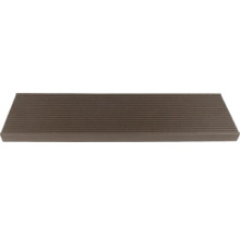 Decking de terasă din lemn cu suprafață canelată