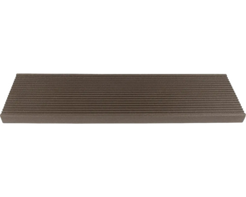 Decking de terasă din compozit lemnos cu suprafață canelată