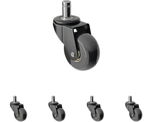 Cinci rotile pentru mobilier pentru scaune de birou