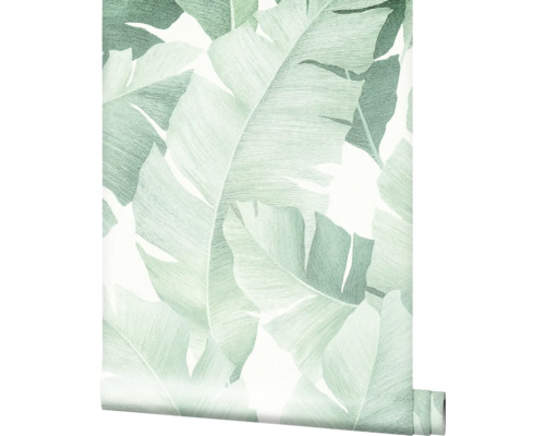 Rola de tapet cu model de frunze de bananier