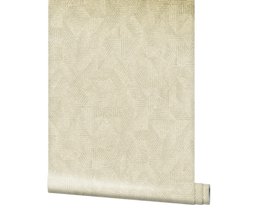 Tapet vlies 31618 Avalon structură bej 10,05x0,53 m Rola de tapet cu model geometric