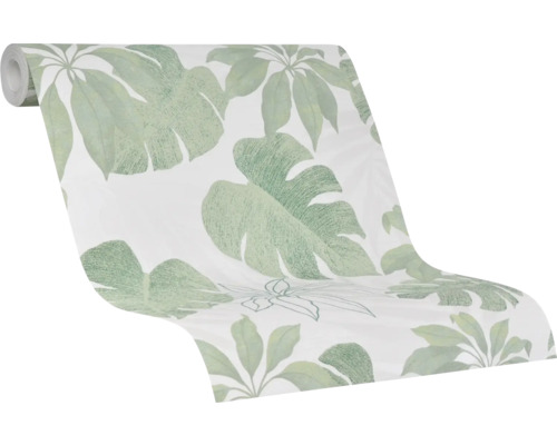 Rola de tapet cu model de frunze