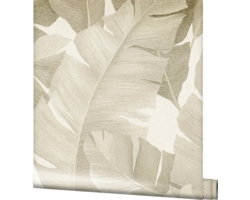 Rola de tapet cu model de frunze de banane
