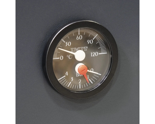 Termometru și barometru rotund pentru măsurarea temperaturii și a presiunii