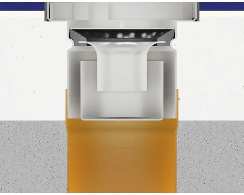 Vizualizare detaliată a unui sifon