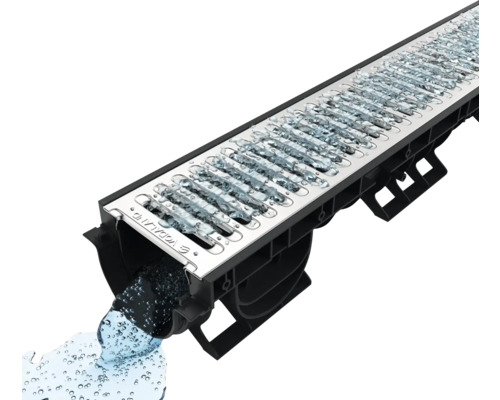 Canal de scurgere cu evacuare a apei