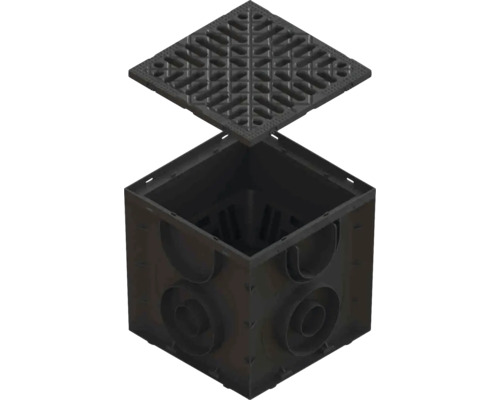 Cutie de extensie cu capac pentru scurgere de curte