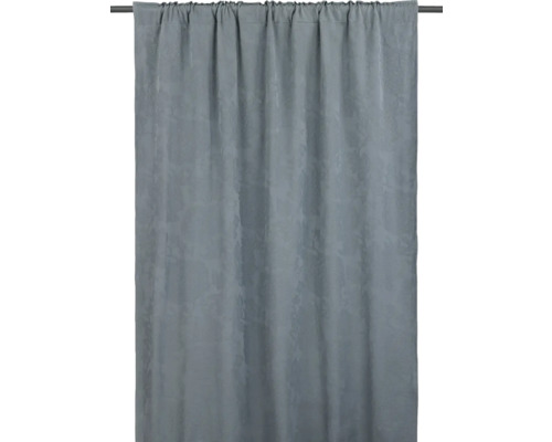 Perdea cu sistem de prindere cu bandă de pliere