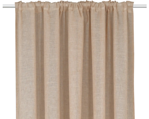 Cortină cu suspensie cu bandă de încrețire