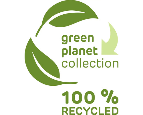 Sigiliul Green Planet Collection: 100% reciclat