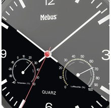 Ceas Mebus cu afișaj de temperatură și umiditate