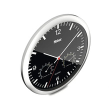 Ceas de perete Mebus cu termometru și higrometru