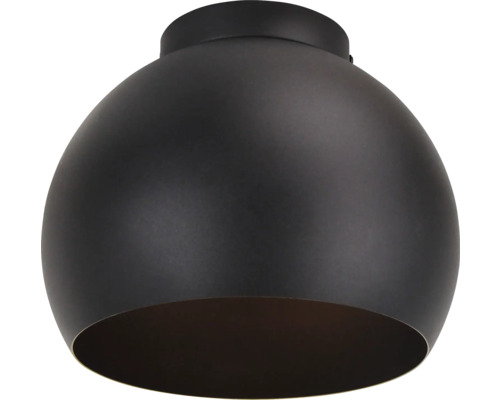 Abajur negru în formă de cupolă