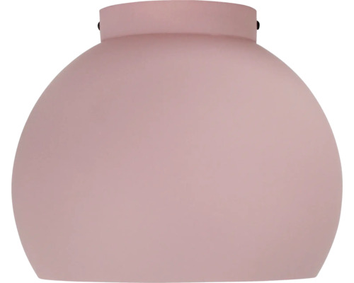 Abajur roz din sticlă