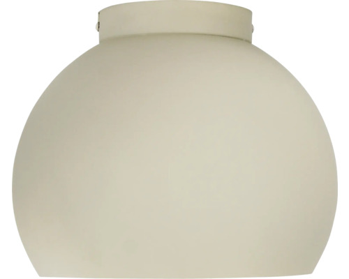 Plafonieră semirotundă din sticlă