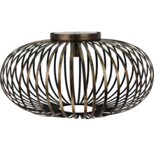 Plafonieră metalică cu design oval