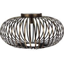 Lumină de tavan din metal cu design tip cușcă