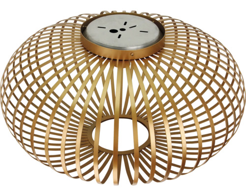 Lumină de plafon din metal cu design tip colivie