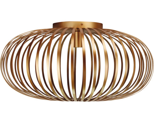 Lumină de plafon cu suporturi metalice în design oval