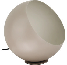 Lampă de masă semisferică din metal