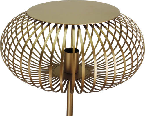 Lampă decorativă de podea cu cadru metalic