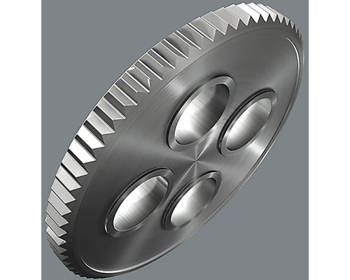 Roată dințată metalică cu patru orificii