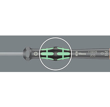 Șurubelniță Wera cu detalii de prindere