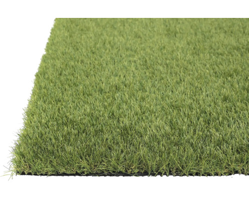 Gazon artificial Pearl cu drenaj 30 mm verde 200 cm lățime (la metru) Bucată de gazon artificial pentru exterior
