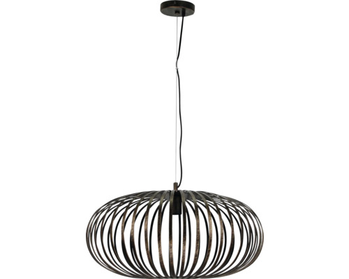 Lumină suspendată cu cadru metalic