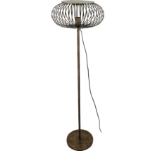 Lampă de podea cu abajur din bare metalice