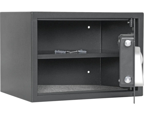 Seif de mobilier deschis cu raft și material de montaj