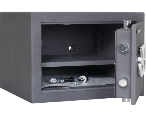 Seifă de mobilier deschisă cu material de montare