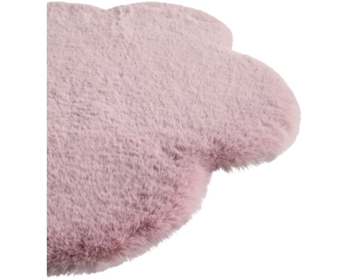 Covor în formă de nor cu blană artificială