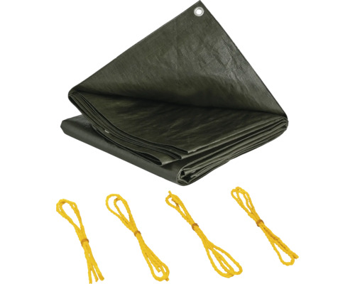 Folie de acoperire cu ochiuri și cabluri de tensionare