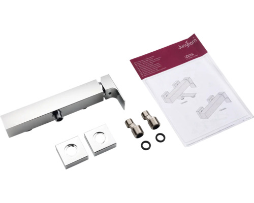 Baterie de umplere cadă Jungborn Zeta cu accesorii de montaj și instrucțiuni