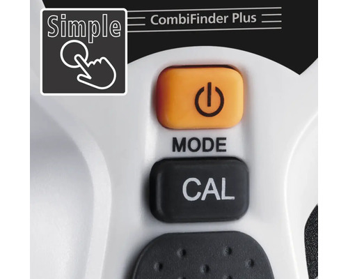 Prim-plan cu comenzile unui Combifinder Plus.