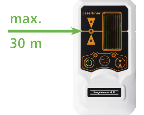 Receptor laser Laserliner RangeXtender G 30 cu o rază maximă de acțiune de 30 de metri