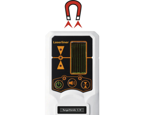 Laserliner RangeXtender G 30 pentru extinderea domeniului de aplicare cu simbol magnetic