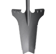 Cazma de grădină cu dinți de ferăstrău