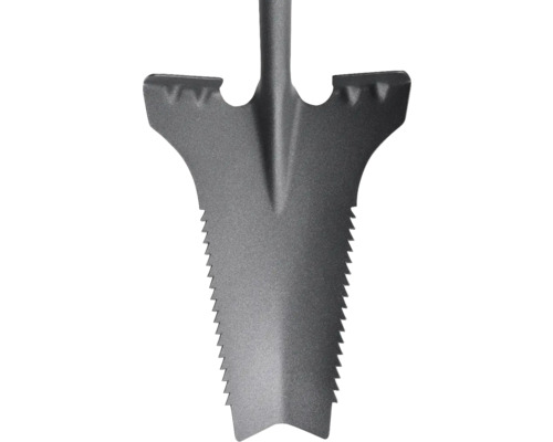 Cazma de grădină cu dinți de ferăstrău