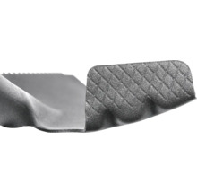 Prim-plan cu izolație fonică cu suprafață striată