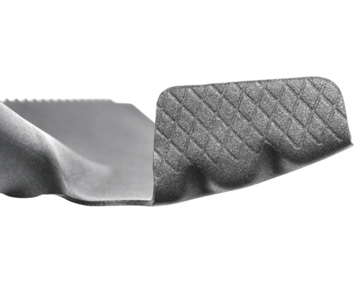 Prim-plan cu izolație fonică cu suprafață striată