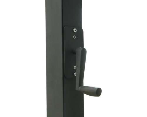 Mecanism de manivelă al unei umbrele de soare