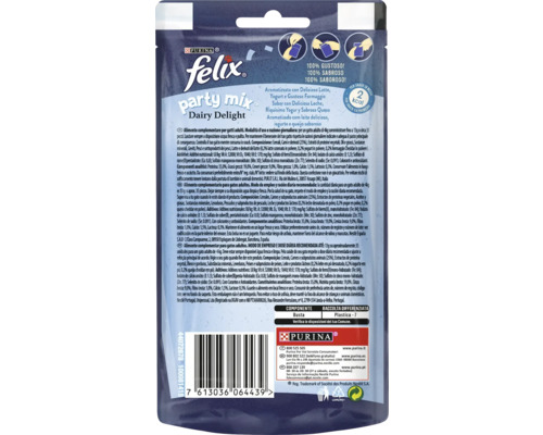 Felix Party Mix Dairy Delight gustare pentru pisici