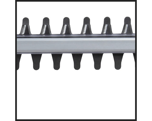 Detalii lamă de tăiere a unui gard viu