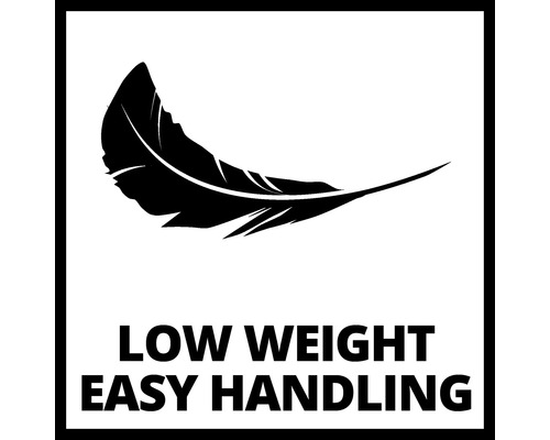 Simbol pentru greutate redusă și manevrare ușoară